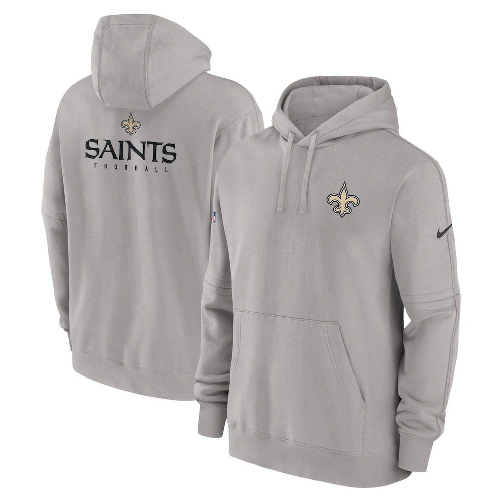 NFL New Orleans Saints Sideline Club Fleece Pullover Hoodie
