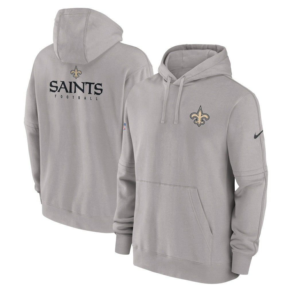 NFL New Orleans Saints Sideline Club Fleece Pullover Hoodie