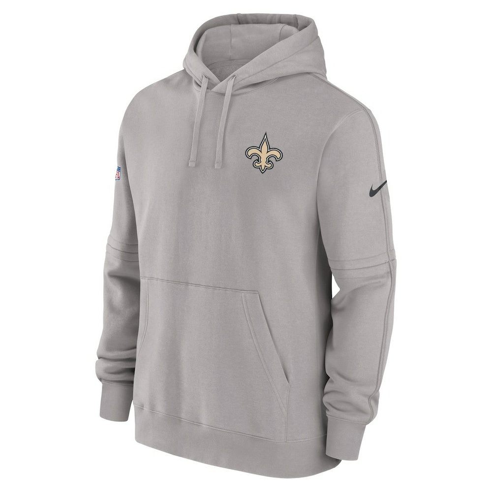 NFL New Orleans Saints Sideline Club Fleece Pullover Hoodie