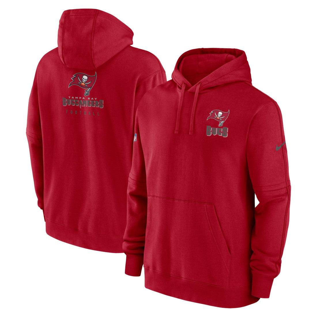 NFL Tampa Bay Buccaneers Sideline Club Fleece Pullover Hoodie
