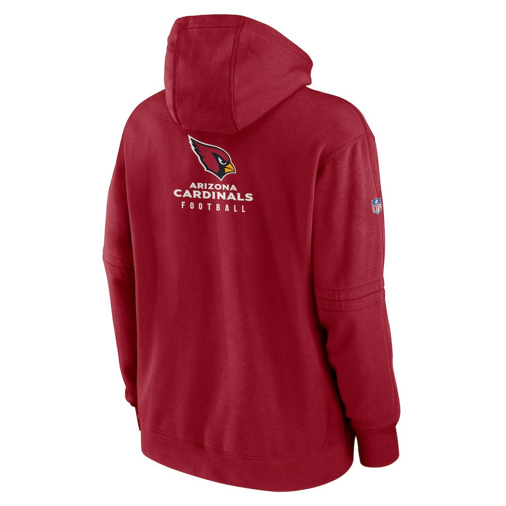 NFL Arizona Cardinals Sideline Club Fleece Pullover Hoodie