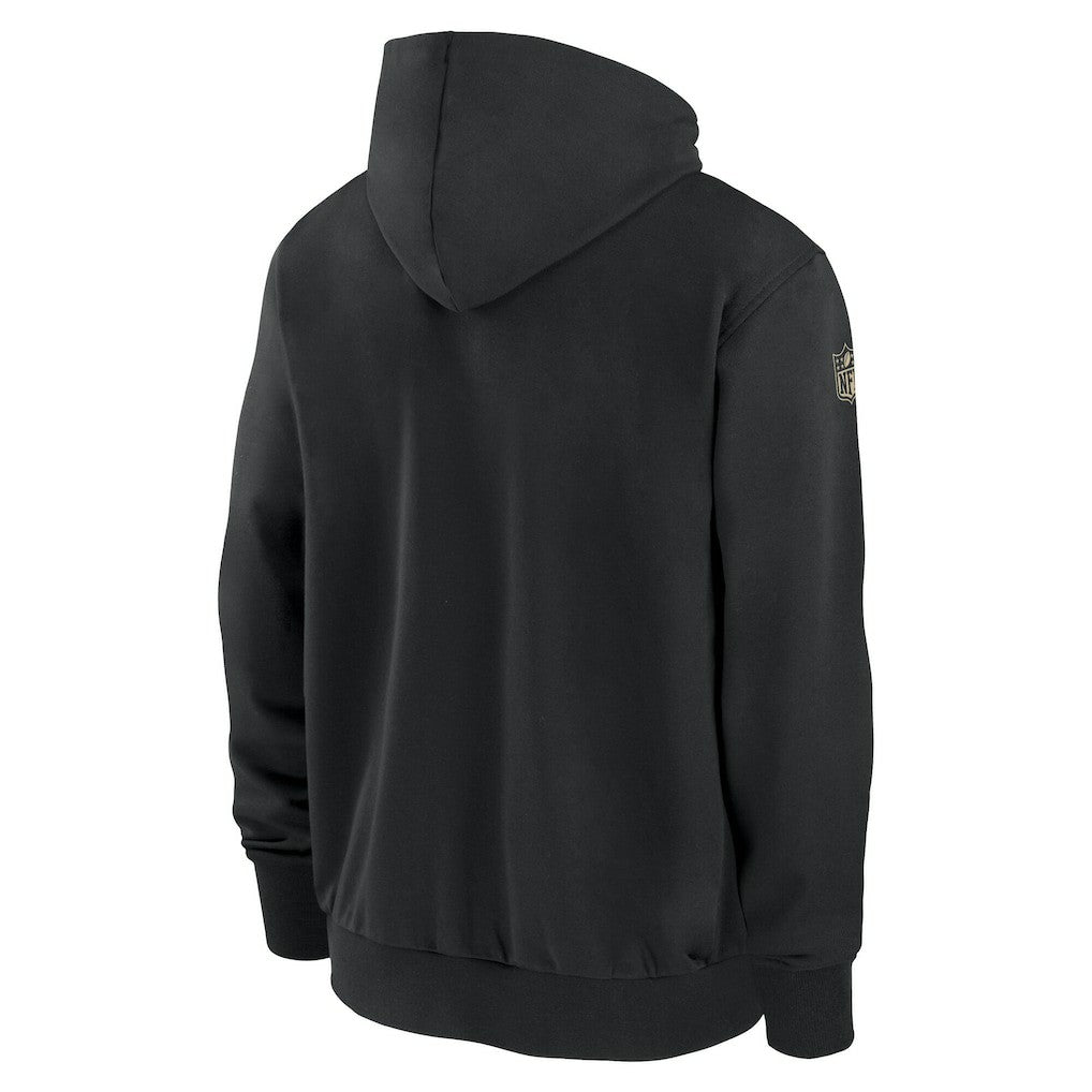 NFL New Orleans Saints Sideline Performance Full-Zip Hoodie Jacket