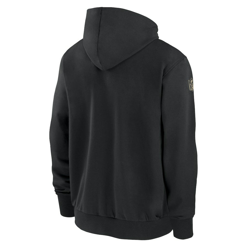 NFL New Orleans Saints Sideline Performance Full-Zip Hoodie Jacket