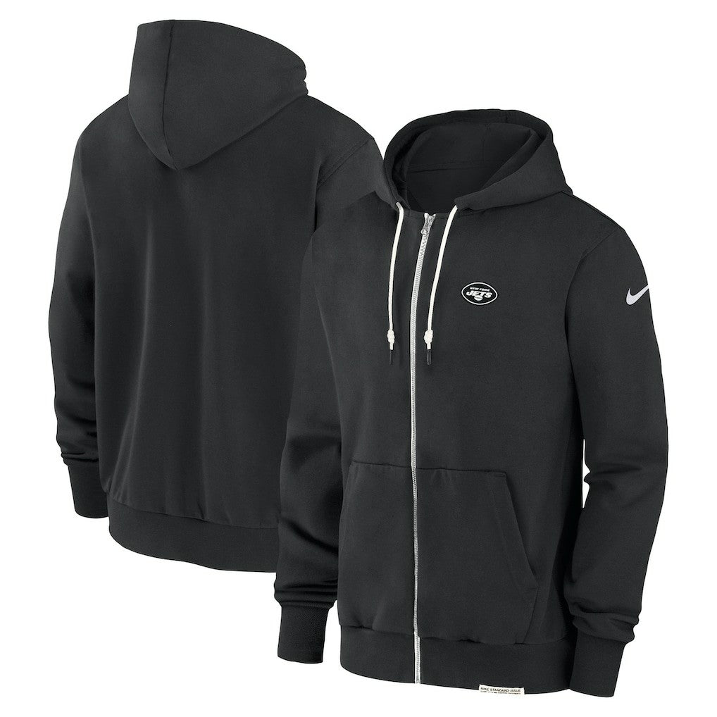 NFL New York Jets Sideline Performance Full-Zip Hoodie Sweatshirt