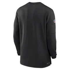 NFL Arizona Cardinals 2023 Sideline Performance Long Sleeve Tri-Blend Quarter-Zip Top