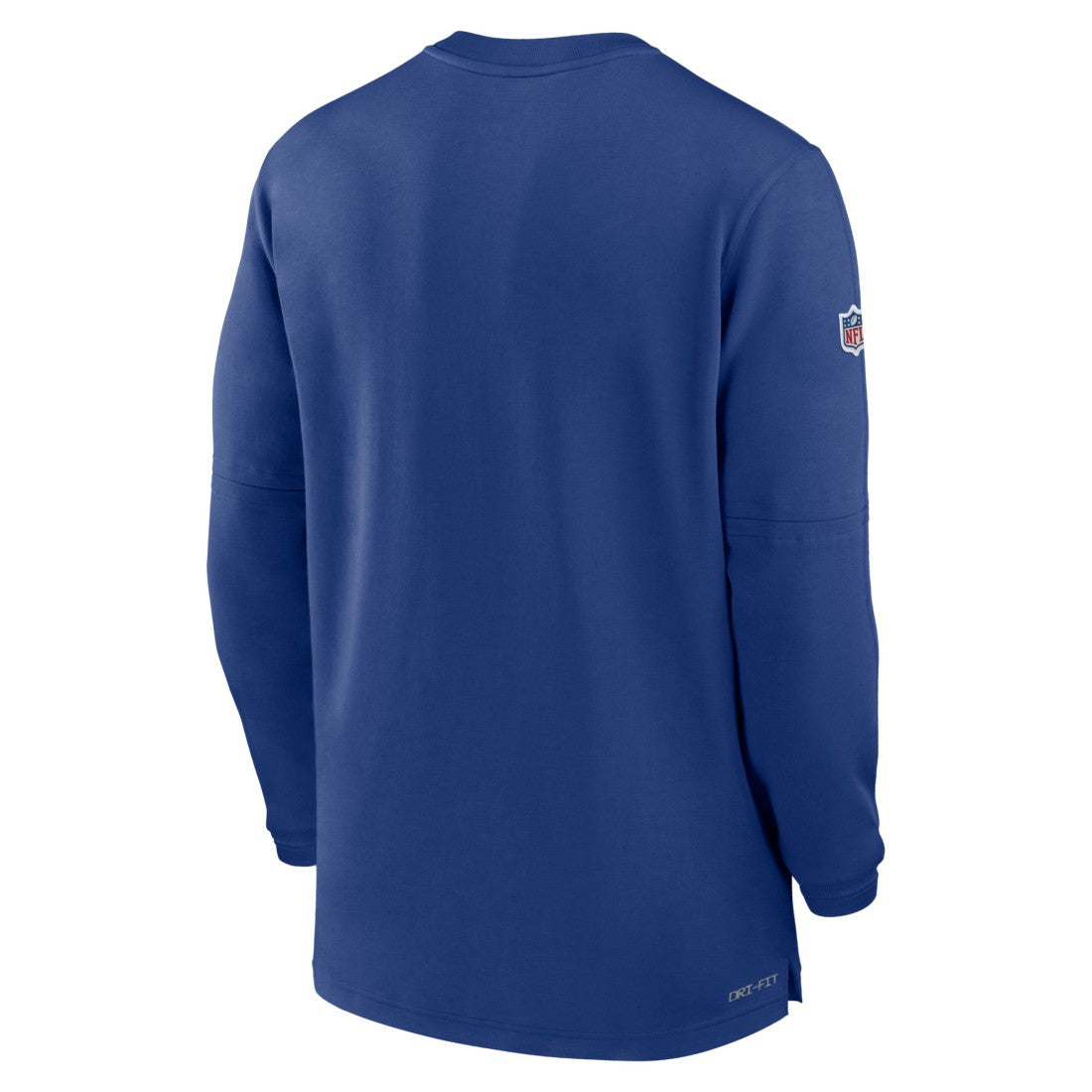NFL New York Giants 2023 Sideline Performance Long Sleeve Tri-Blend Quarter-Zip Top