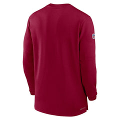 NFL Washington Commanders 2023 Sideline Performance Long Sleeve Tri-Blend Quarter-Zip Top