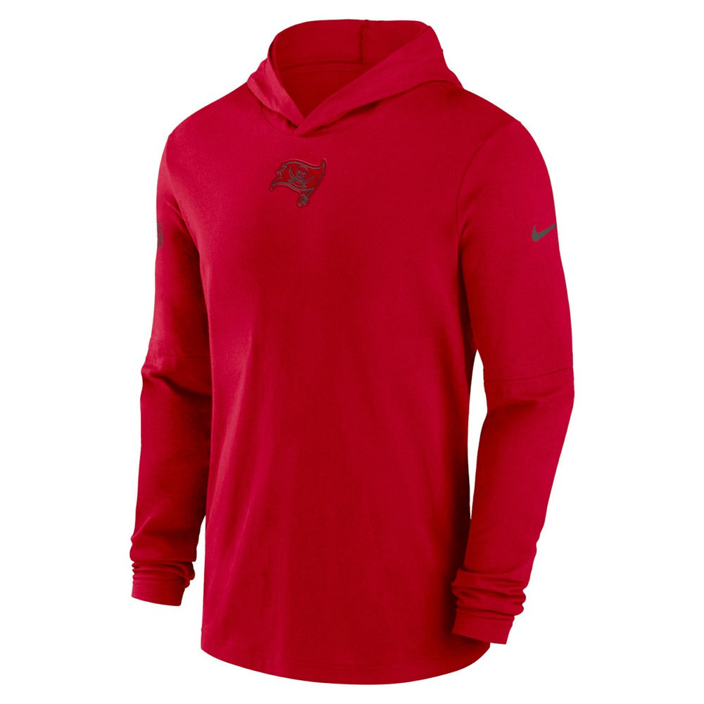 NFL Tampa Bay Buccaneers Sideline Performance Long Sleeve Hoodie T-Shirt