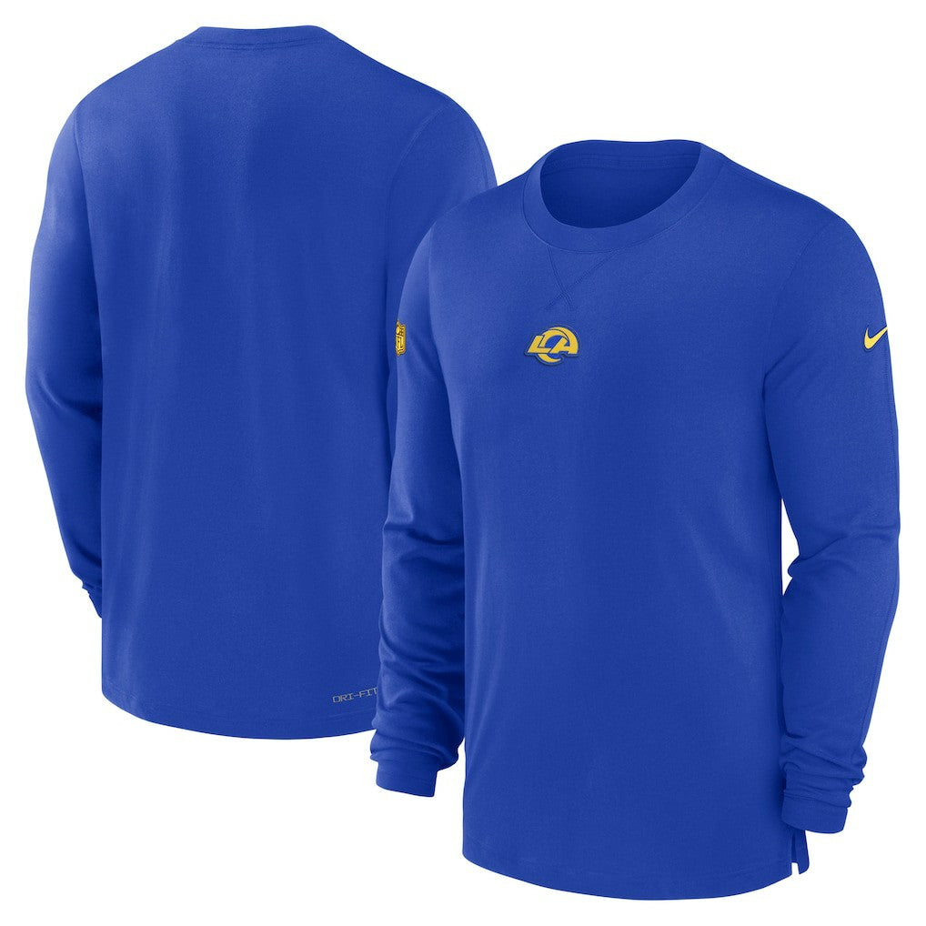 NFL Los Angeles Rams 2023 Sideline Performance Long Sleeve T-Shirt