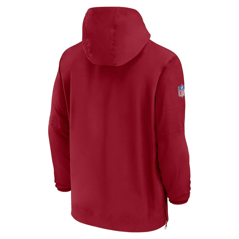 NFL Arizona Cardinals Sideline Half-Zip Hoodie