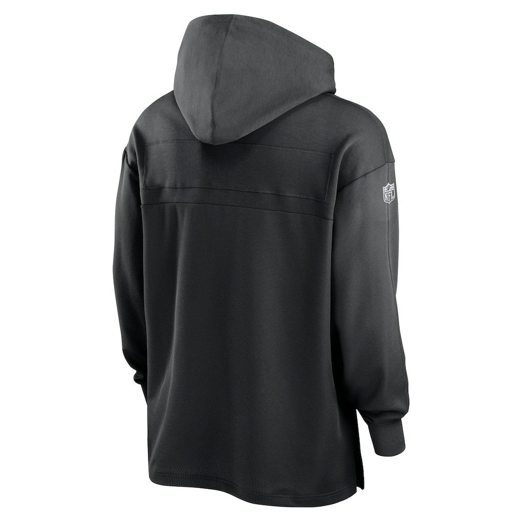 NFL Las Vegas Raiders 2023 Sideline Lightweight Performance Hooded Top