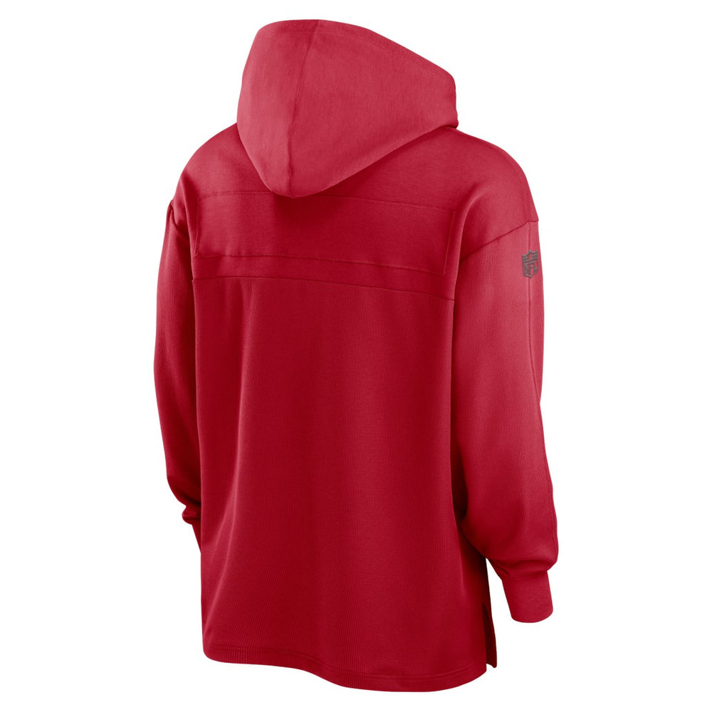 NFL Tampa Bay Buccaneers 2023 Sideline Lightweight Performance Hooded Top