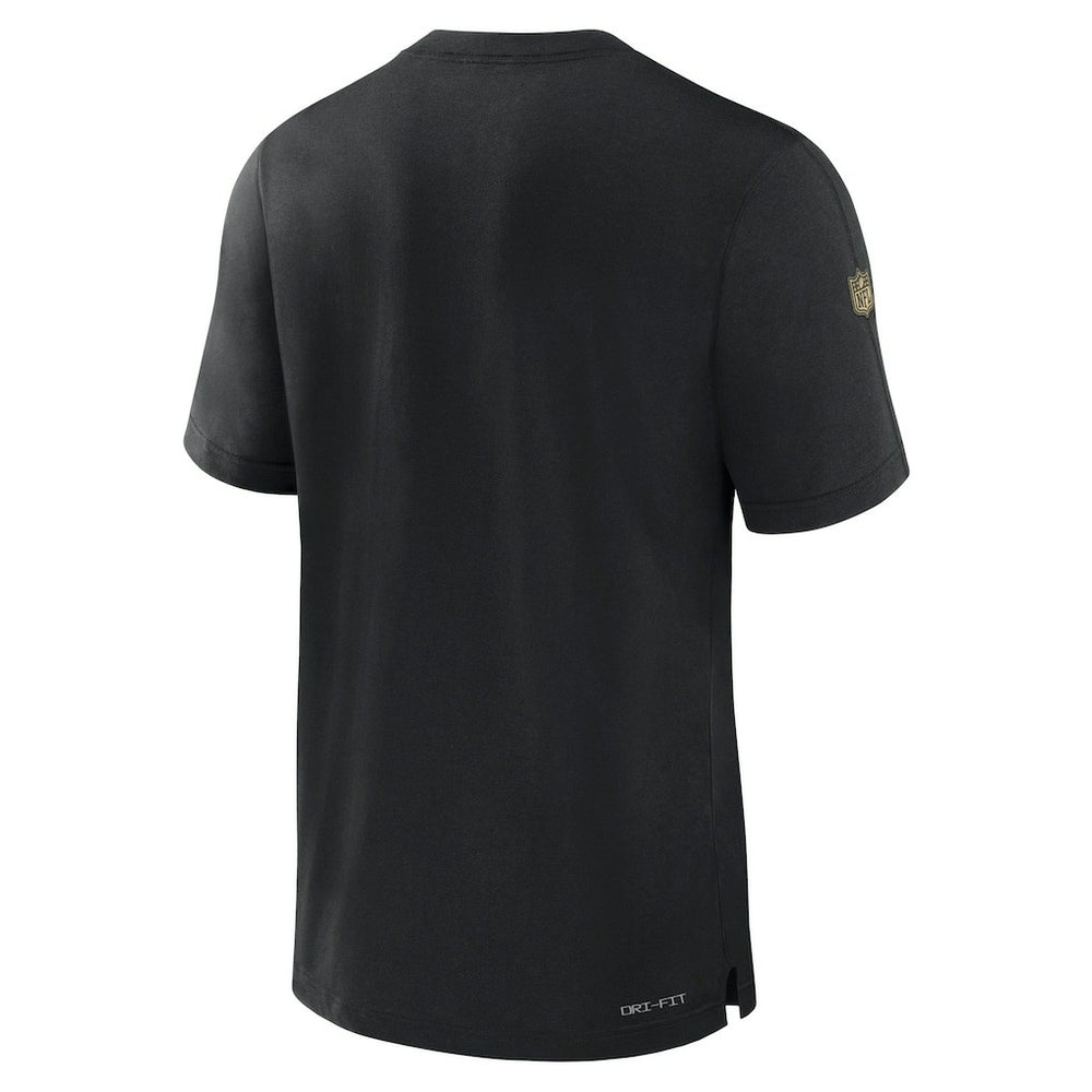 NFL New Orleans Saints 2023 Sideline Performance T-Shirt