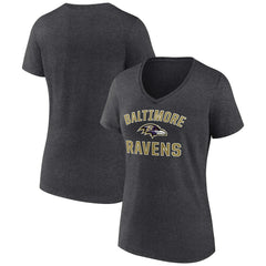 NFL Baltimore Ravens Women's Victory Arch Team V-Neck T-Shirt