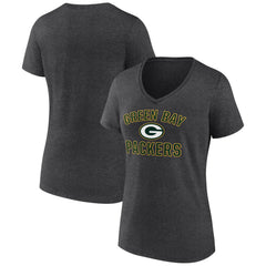 NFL Green Bay Packers Women's Victory Arch Team V-Neck T-Shirt