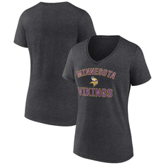 NFL Minnesota Vikings Women's Victory Arch Team V-Neck T-Shirt