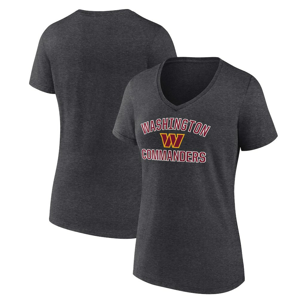 NFL Washington Commanders Women's Victory Arch Team V-Neck T-Shirt
