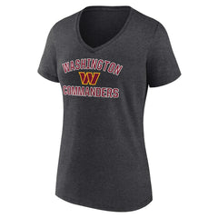 NFL Washington Commanders Women's Victory Arch Team V-Neck T-Shirt