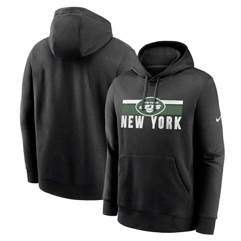 NFL New York Jets Club Fleece Pullover Hoodie