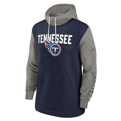 NFL Tennessee Titans Fashion Color Block Pullover Hoodie