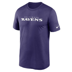 NFL Baltimore Ravens Legend Wordmark Performance T-Shirt