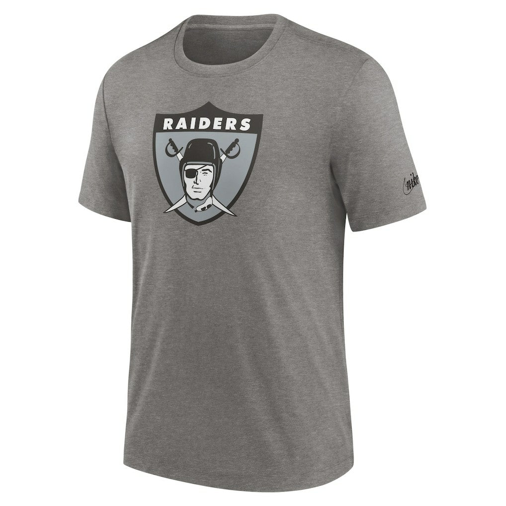 NFL Las Vegas Raiders Rewind Logo Tri-Blend T-Shirt