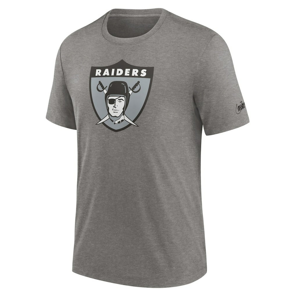 NFL Las Vegas Raiders Rewind Logo Tri-Blend T-Shirt