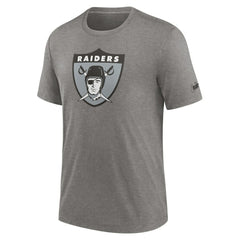 NFL Las Vegas Raiders Rewind Logo Tri-Blend T-Shirt