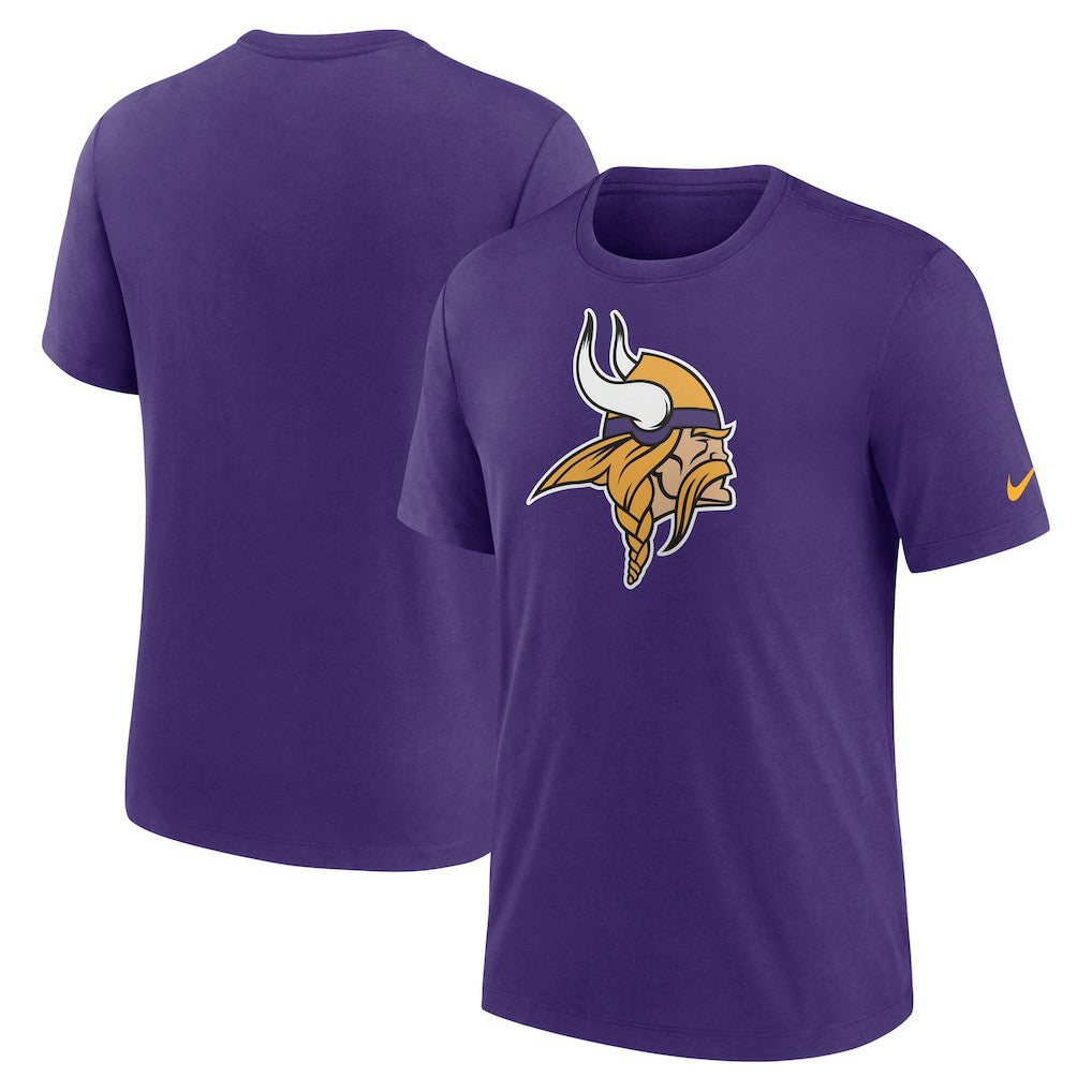 NFL Minnesota Vikings Rewind Logo Tri-Blend T-Shirt