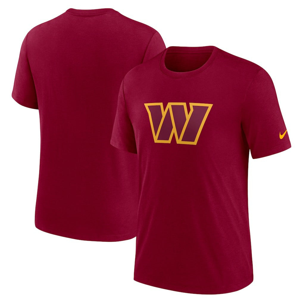 NFL Washington Commanders Rewind Logo Tri-Blend T-Shirt