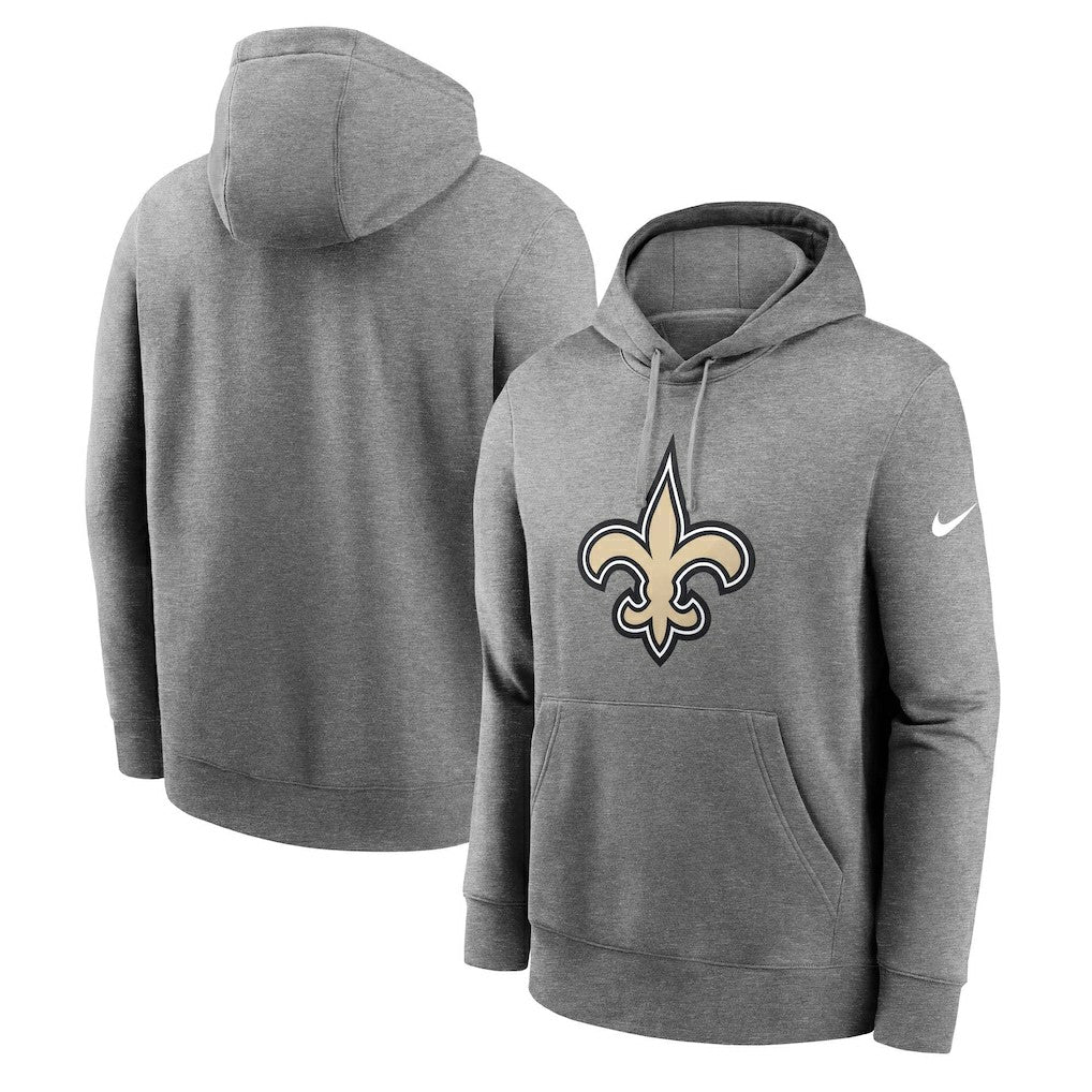 NFL New Orleans Saints Big & Tall Rewind Club Fleece Pullover Hoodie