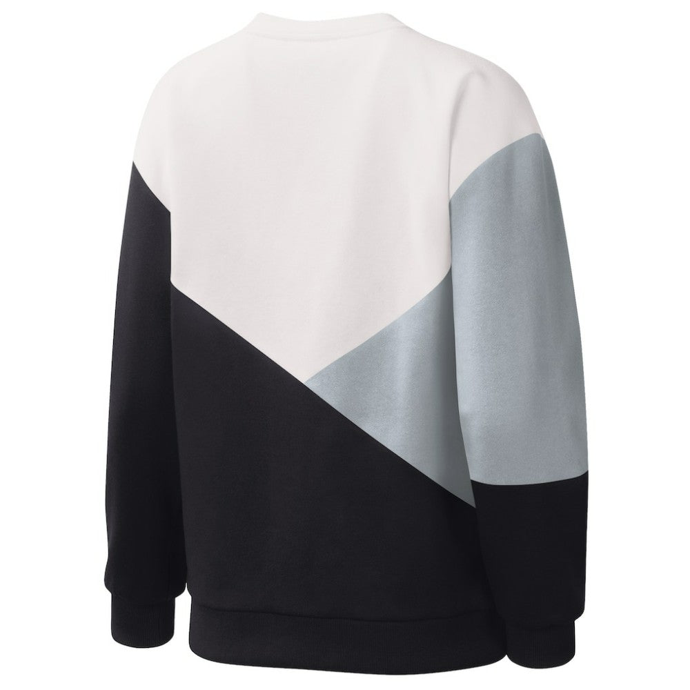 Chicago White Sox Starter Women's Shutout Pullover Sweatshirt - White/Black