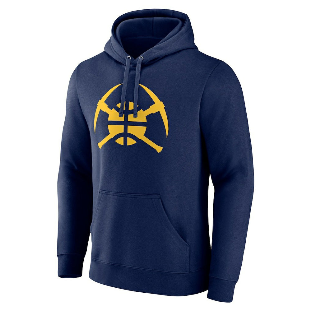 Denver Nuggets Alternate Logo Pullover Hoodie sale - Navy on sale