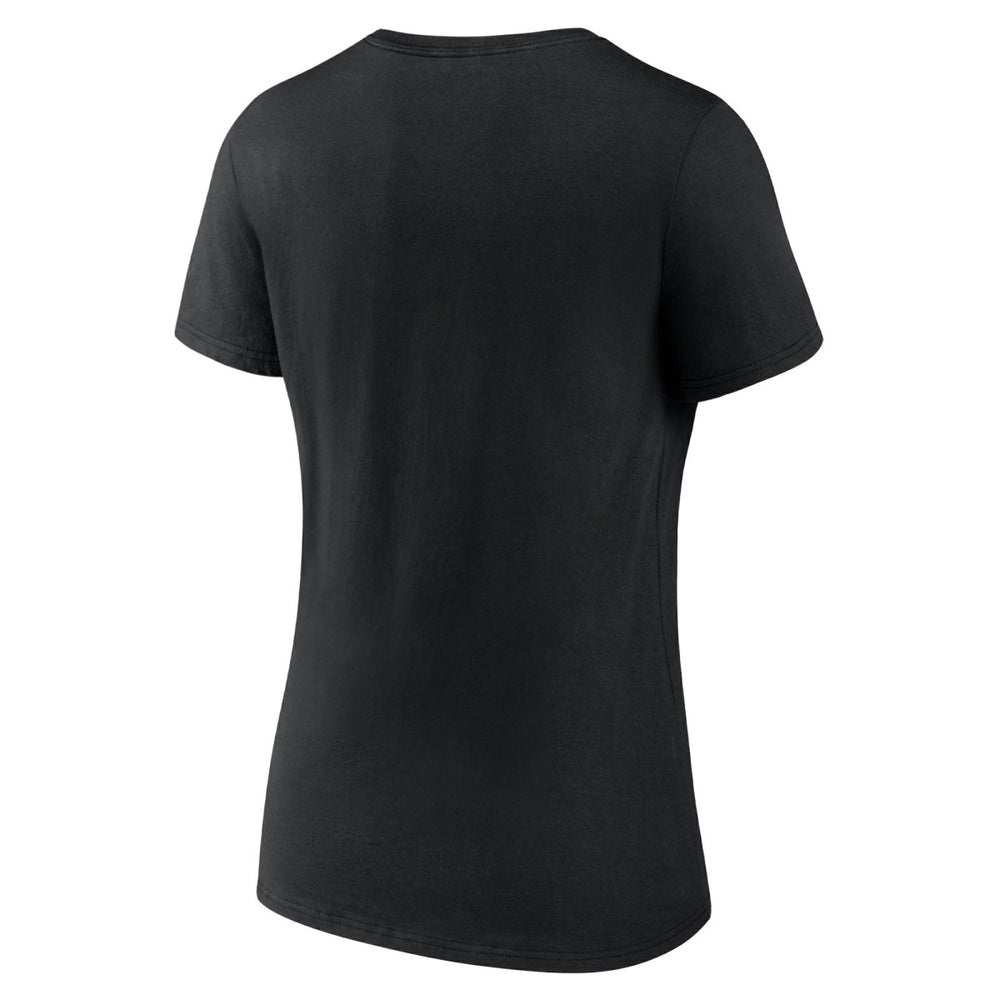 Milwaukee Bucks Women's Alternate Logo V-Neck T-Shirt - Black online