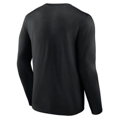 San Antonio Spurs Alternate Logo Long Sleeve T-Shirt - Black sale