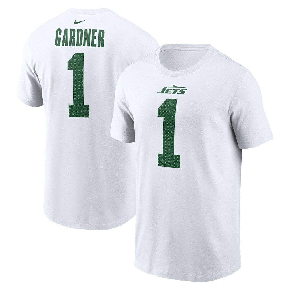 NFL New York Jets Ahmad Sauce Gardner  Legacy Player Name & Number T-Shirt