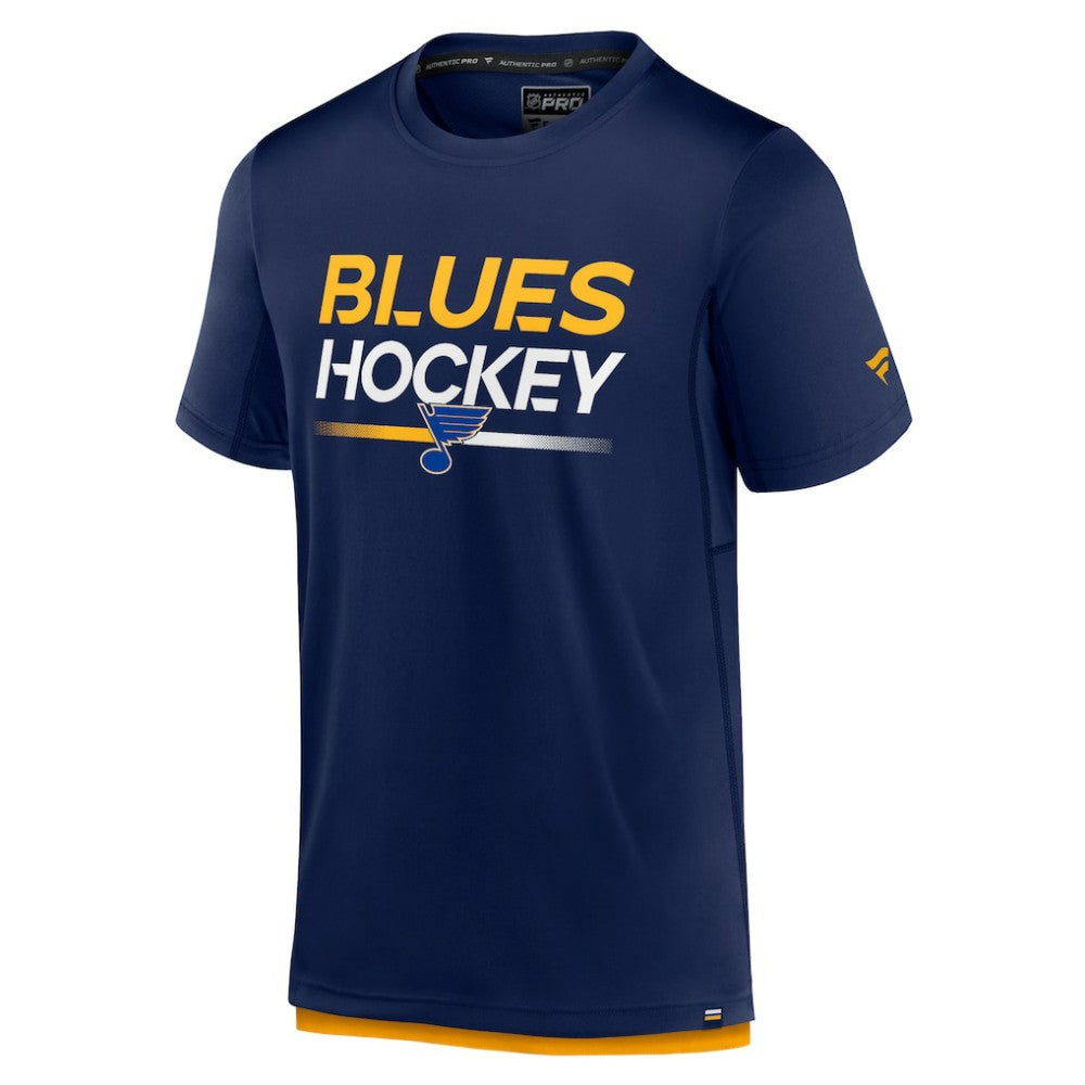 St. Louis Blues Fanatics Authentic Pro Tech T-Shirt
