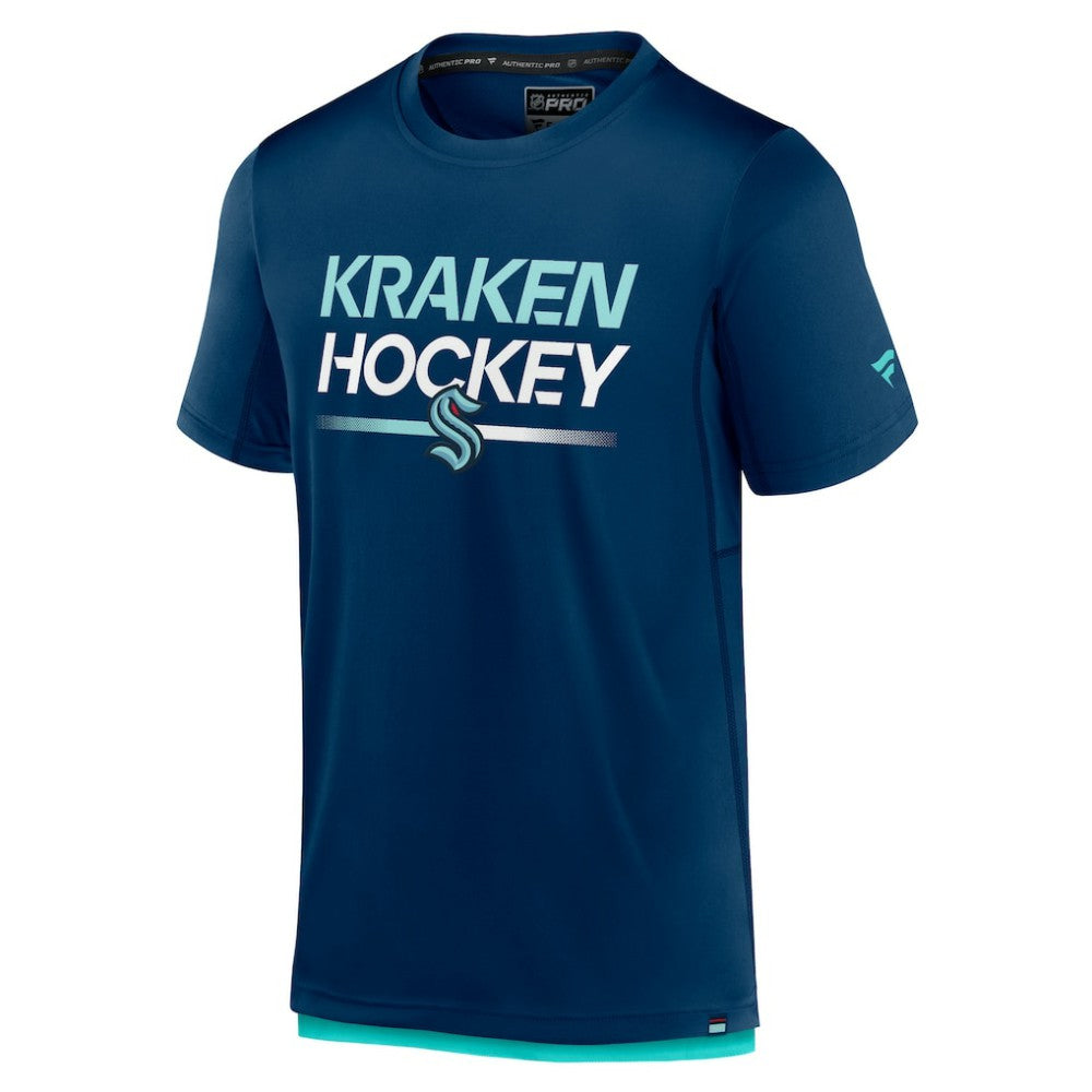 Seattle Kraken Fanatics Authentic Pro Tech T-Shirt