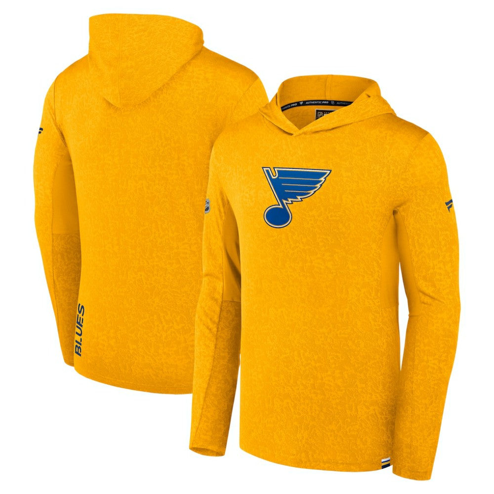 St. Louis Blues Fanatics Authentic Pro Pullover Hoodie
