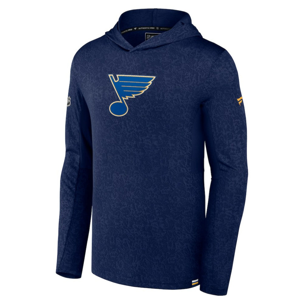 St. Louis Blues Fanatics Authentic Pro Lightweight Pullover Hoodie