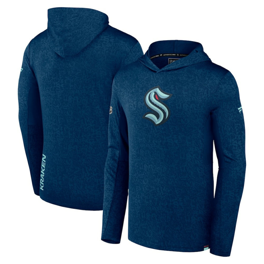 Seattle Kraken Fanatics Authentic Pro Lightweight Pullover Hoodie