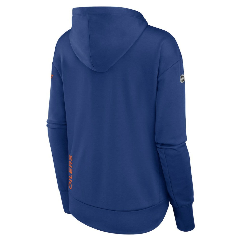Edmonton Oilers Fanatics Women's Authentic Pro Scuba Full-Zip Hoodie