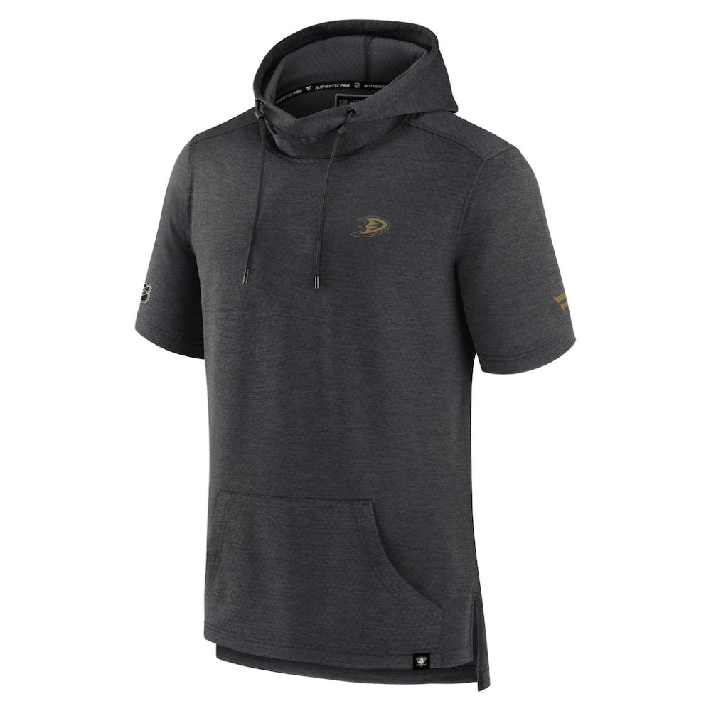 Anaheim Ducks Fanatics Authentic Pro Short Sleeve Pullover Hoodie