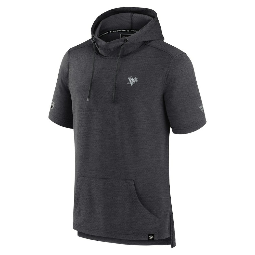 Pittsburgh Penguins Fanatics Authentic Pro Short Sleeve Pullover Hoodie