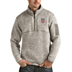 USMNT Antigua Fortune Quarter-Zip Pullover Jacket / Soccer Outlet