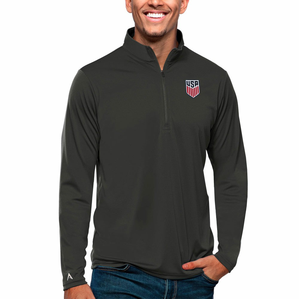 USMNT Antigua Tribute Quarter-Zip Pullover Top / Soccer Hot sale