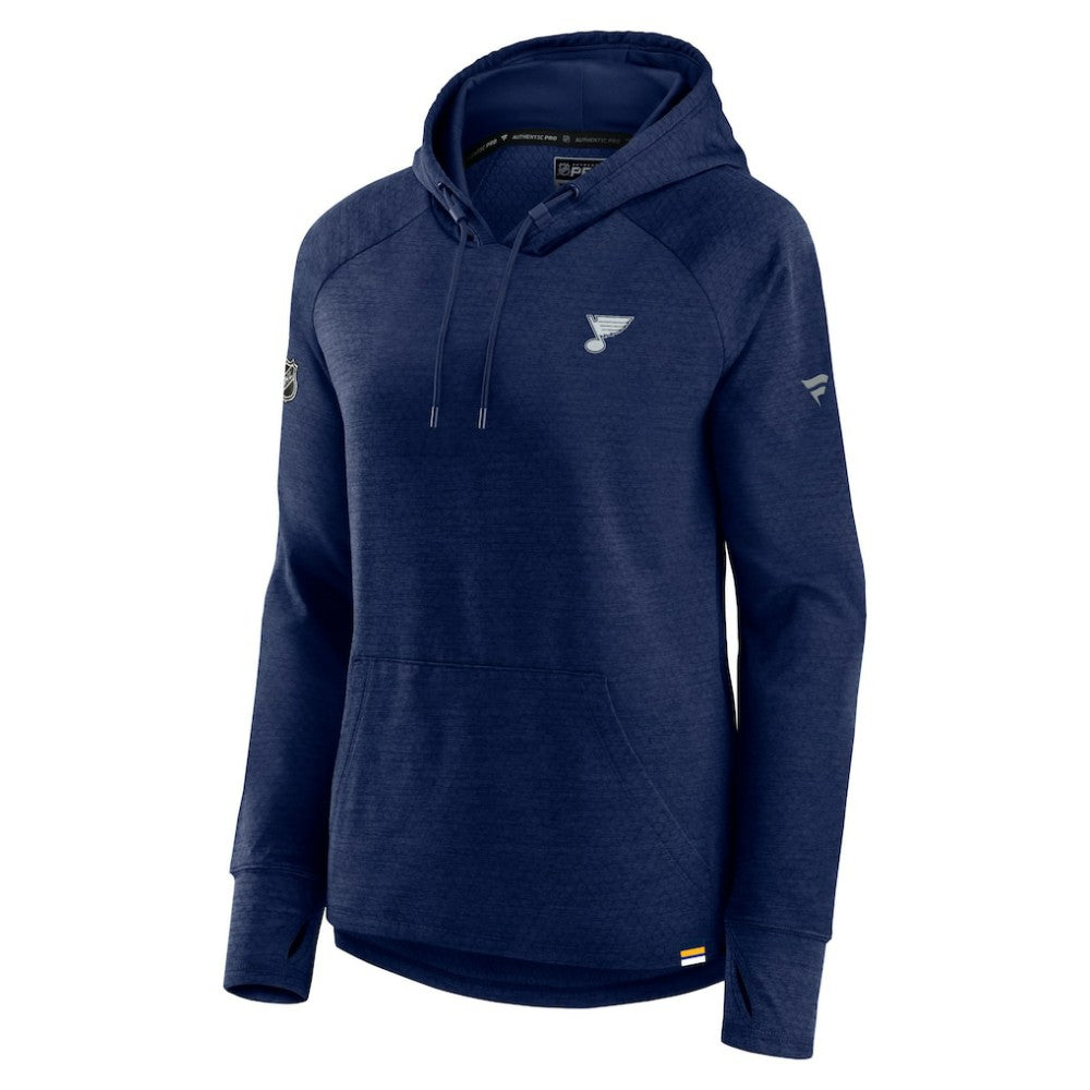 St. Louis Blues Fanatics Women's Authentic Pro Pullover Hoodie