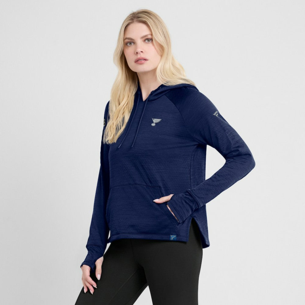 St. Louis Blues Fanatics Women's Authentic Pro Pullover Hoodie