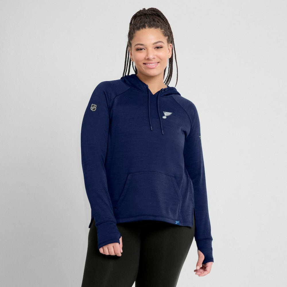 St. Louis Blues Fanatics Women's Authentic Pro Pullover Hoodie