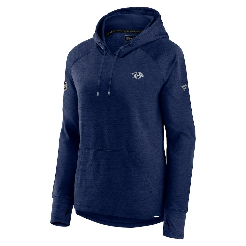 Nashville Predators Fanatics Women's Authentic Pro Pullover Hoodie